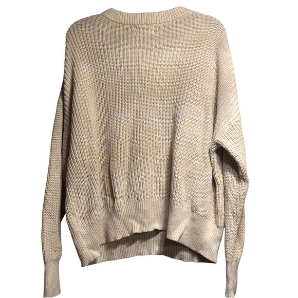 Universal Thread Granny Core CYellow Crewneck Sweater Multi Color Accent Sz XXL - Picture 12 of 15